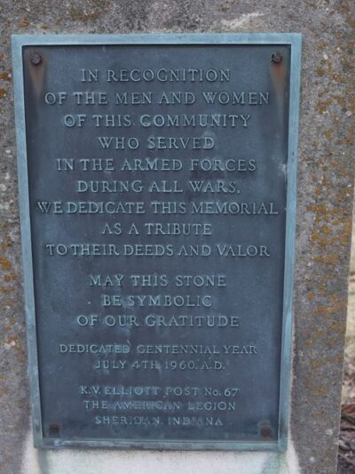 Veteran's Park - Sheridan, IN