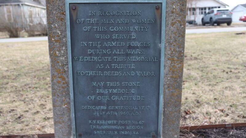 Veteran's Park - Sheridan, IN