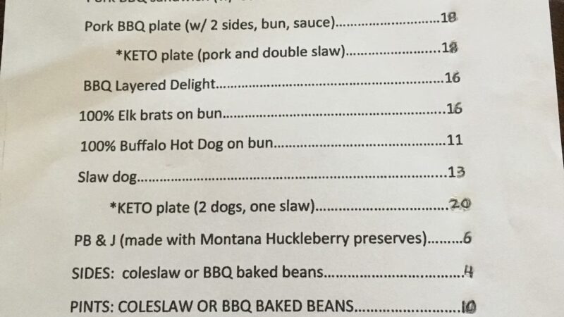 Silver Gate BBQ - Silver Gate, MT