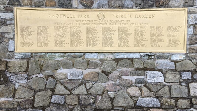 Shotwell Memorial Park - Skaneateles, NY
