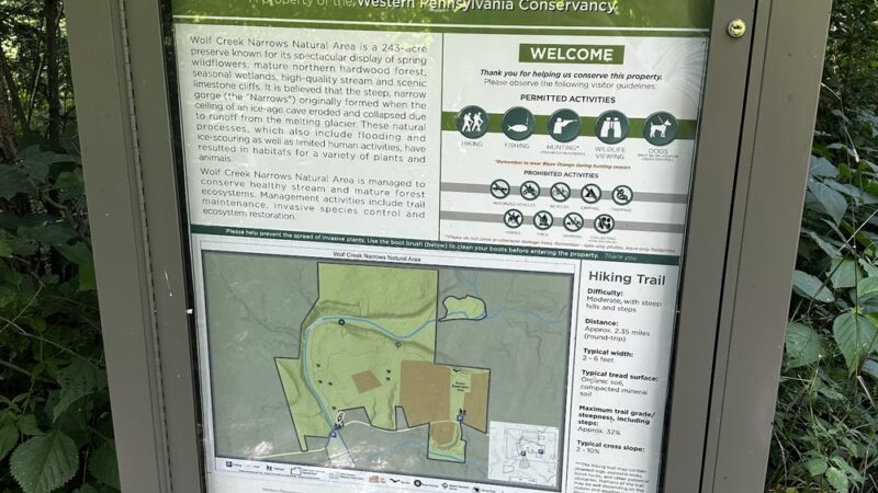 Wolf Creek Narrows Natural Area - Slippery Rock, PA