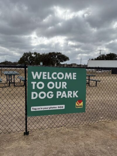 Dog Park at Love's Travel Stops - Sonora, TX