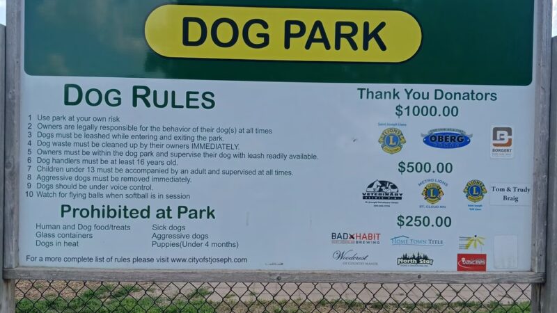 City of St. Joseph Dog Park - St Joseph, MN