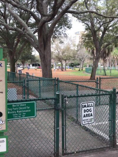 Small Dogs Park at the Vinoy Park of St petersburg - FL - St. Petersburg, FL