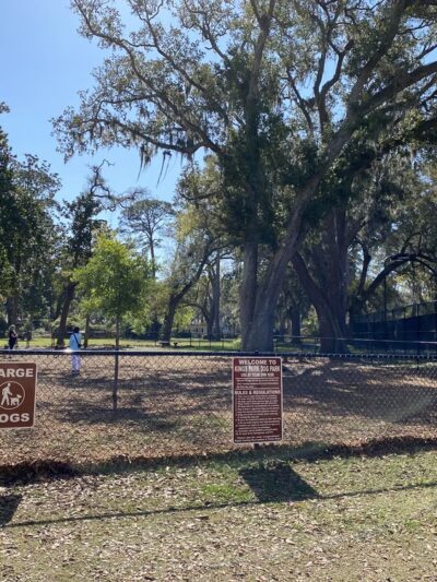 Dog Run at Kings Park - St Simons Island, GA