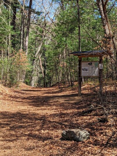Hopbrook Marsh Conservation Land parking - Sudbury, MA
