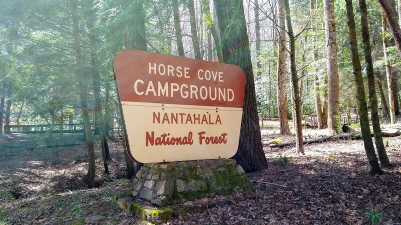 Horse Cove Campground, Cheoah Ranger District, Nantahala National Forest - Tapoco, NC