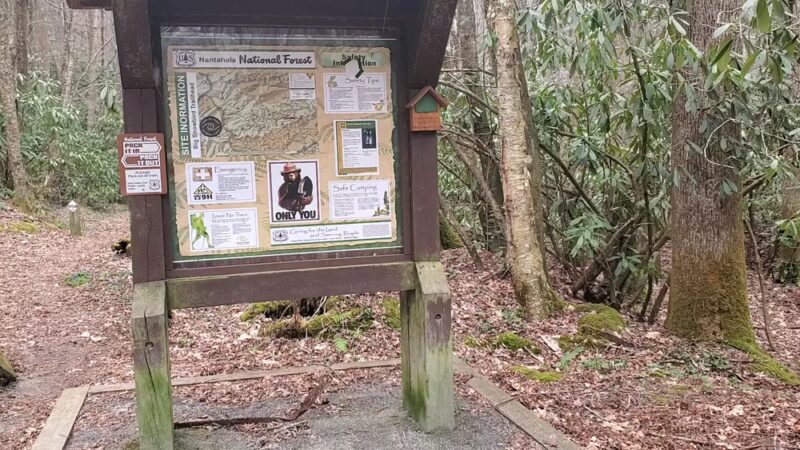 Snowbird Creek Trailhead - Tapoco, NC