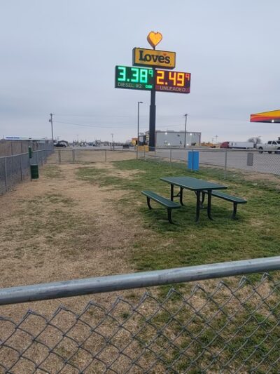 Dog Park at Love's Travel Stops - Tonkawa, OK