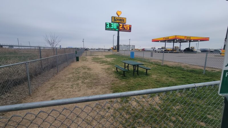Dog Park at Love's Travel Stops - Tonkawa, OK