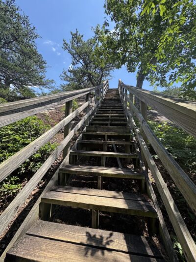 Stone Mountain State Park - Upper Trailhead Parking - Traphill, NC