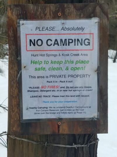 Hunt Hot Spring - US, CA