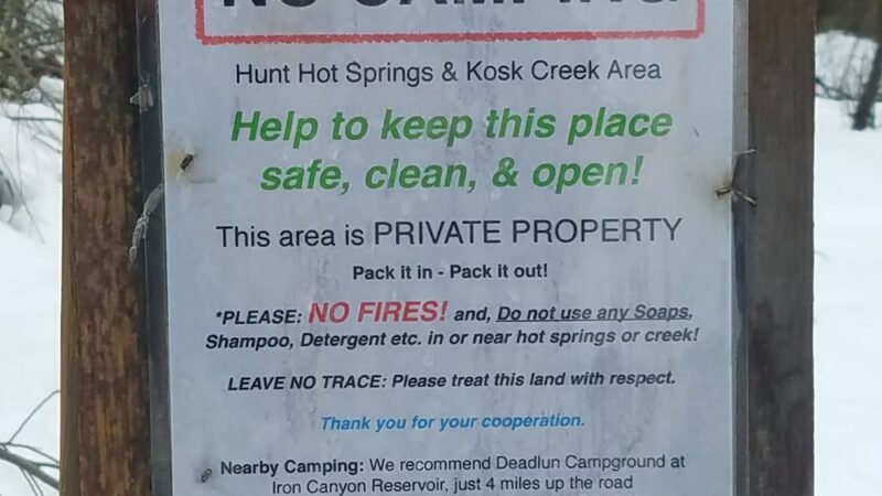 Hunt Hot Spring - US, CA