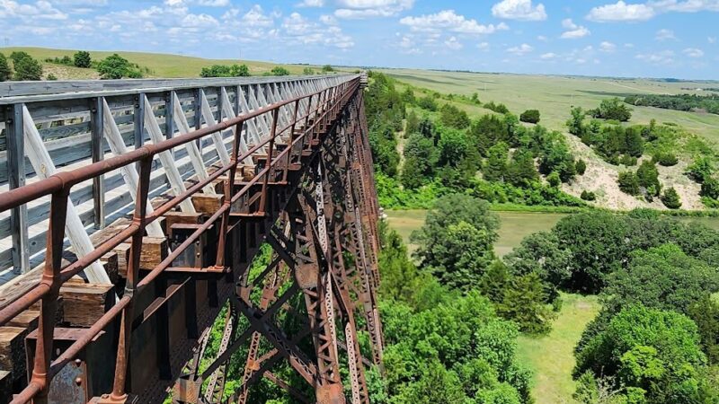 Cowboy Trail Niobrara Bridge Parking Lot - Valentine, NE