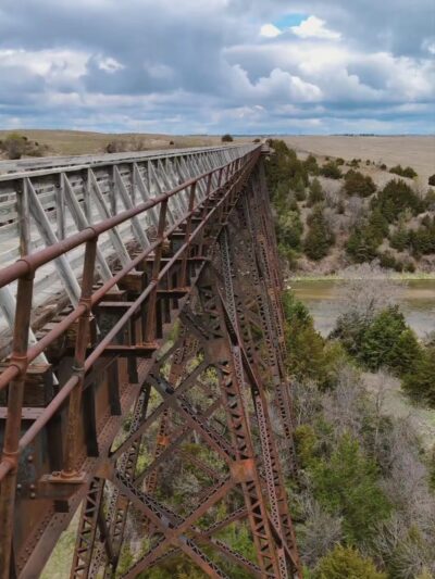 Cowboy Trail Niobrara Bridge Parking Lot - Valentine, NE