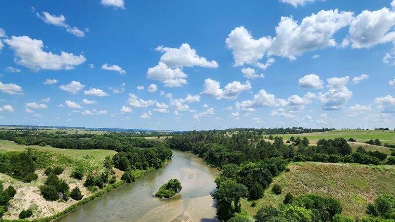 Cowboy Trail Niobrara Bridge Parking Lot - Valentine, NE