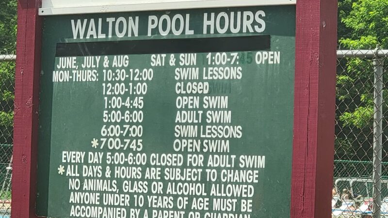 Walton Pool - Walton, NY