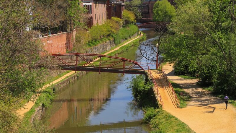 Trailhead C&O Canal Towpath - Washington,