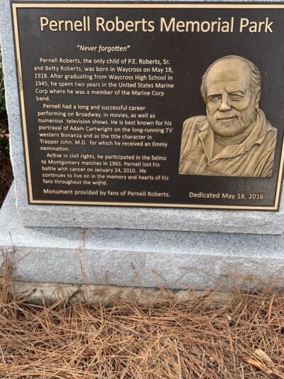 Pernell Roberts Memorial Park - Waycross, GA