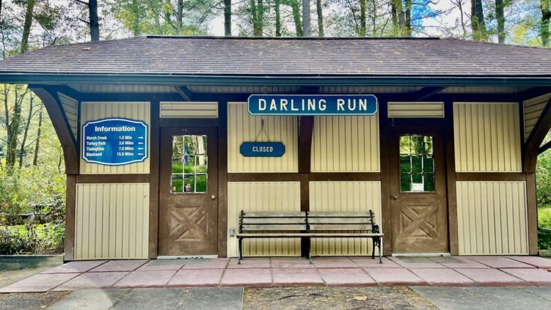 Pine Creek Rail Trail Darling run parking - Wellsboro, PA