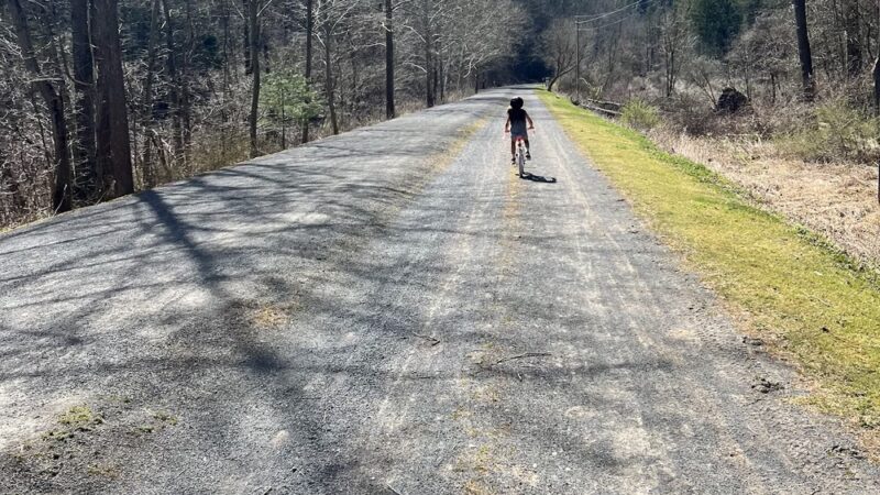 Pine Creek Rail Trail Darling run parking - Wellsboro, PA