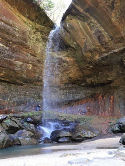 Lick Creek Falls Parking Lot - Whitley City, KY