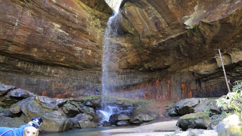 Lick Creek Falls Parking Lot - Whitley City, KY