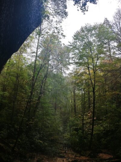 Lick Creek Falls Parking Lot - Whitley City, KY