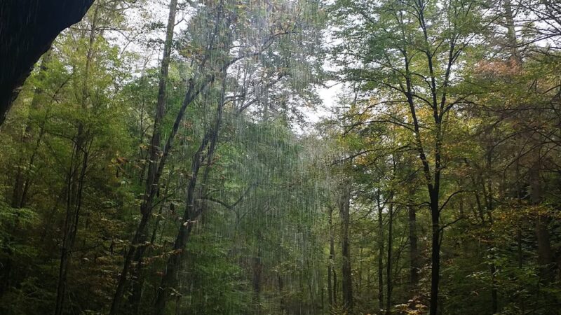 Lick Creek Falls Parking Lot - Whitley City, KY
