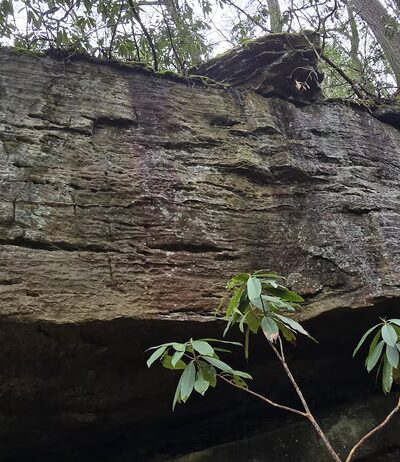 Lick Creek Falls Parking Lot - Whitley City, KY