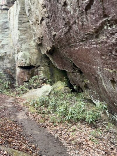 Lick Creek Falls Parking Lot - Whitley City, KY