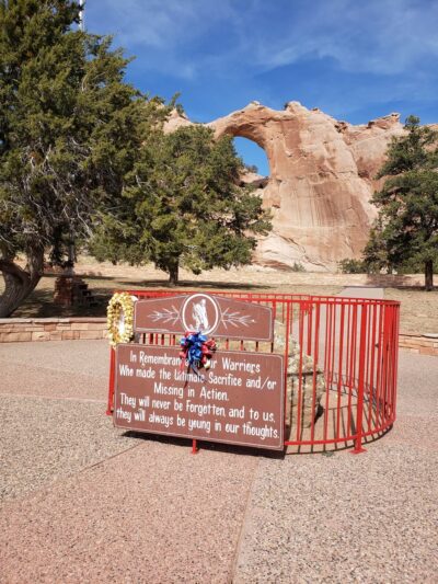 Window Rock Tribal Park & Veteran's Memorial - Window Rock, AZ