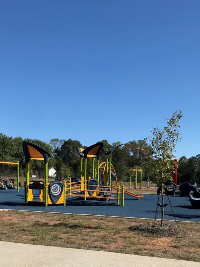 Splash pad park / Nelson L. Malloy, Jr Park - Winston-Salem, NC