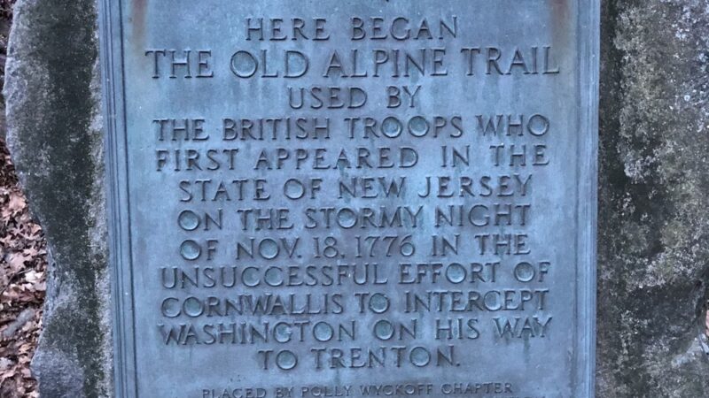British Troop Alpine Trail - Alpine, NJ