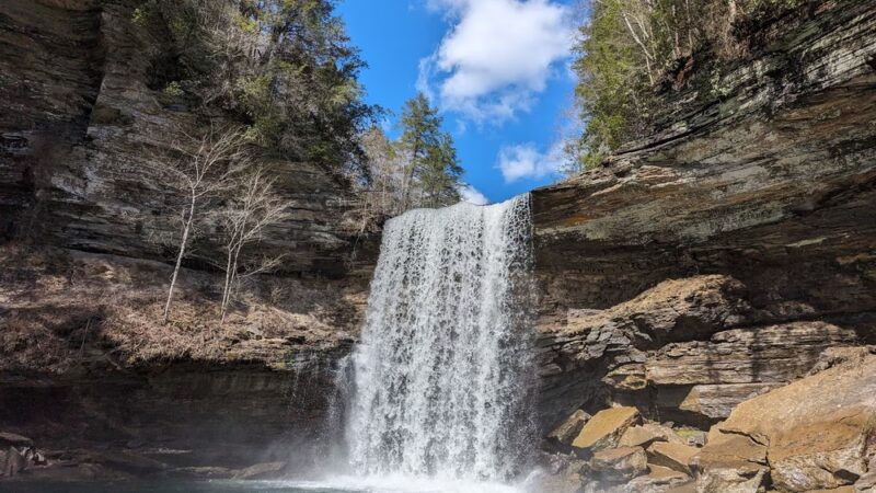 Greeter Falls Waterfall - Altamont, TN