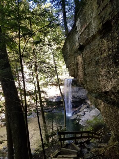 Greeter Falls Waterfall - Altamont, TN