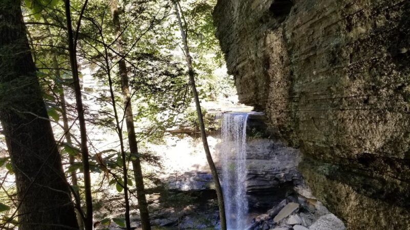 Greeter Falls Waterfall - Altamont, TN