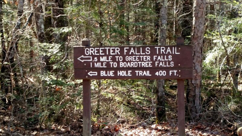 Greeter Falls Waterfall - Altamont, TN