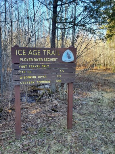 Ice Age Trail - Plover River Segment - Aniwa, WI