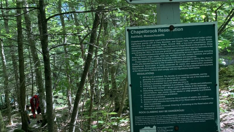 Chapel Ledge Trail - Ashfield, MA