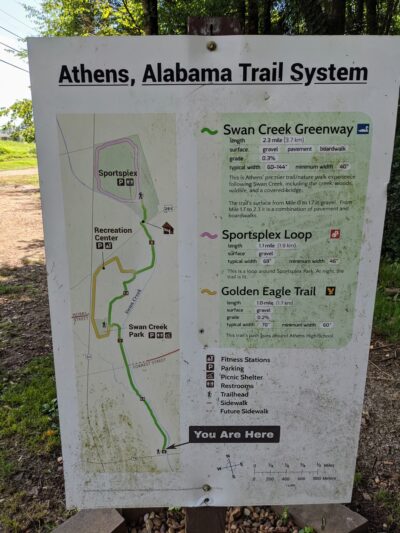 Swan Creek Greenway National Recreation Trail - Athens, AL