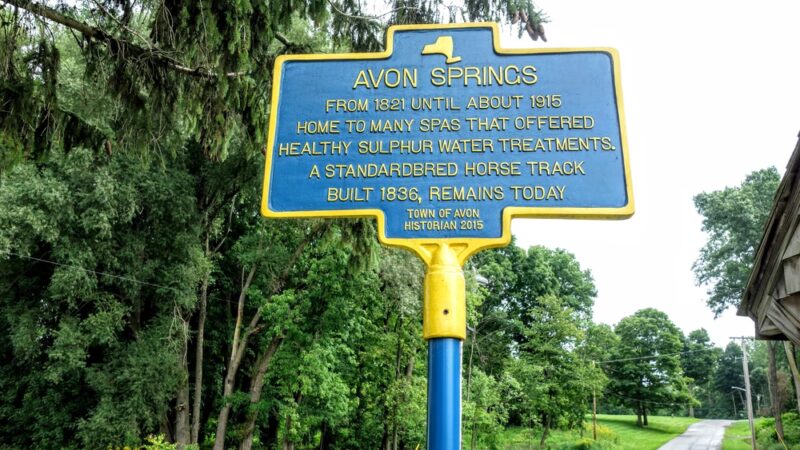 Avon Driving Park circa 1872 - Avon, NY