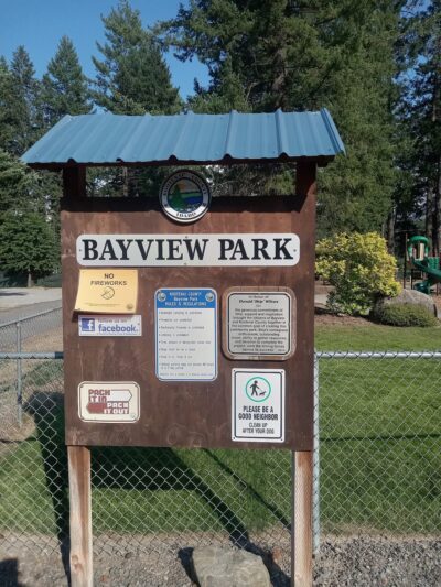 Bayview Park - Bayview, ID