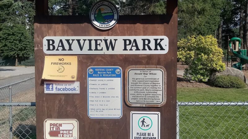 Bayview Park - Bayview, ID