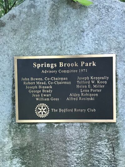 Springs Brook Park - Bedford, MA
