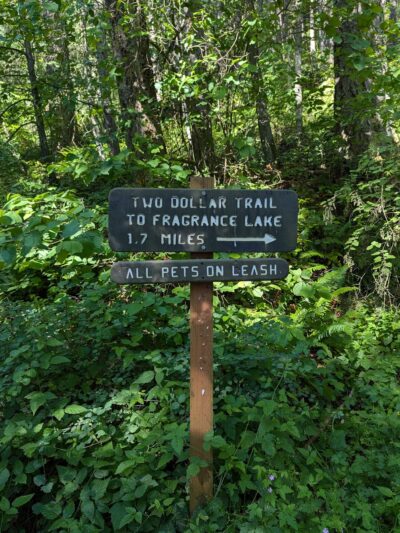 Two Dollar Trail Trailhead - Bellingham, WA