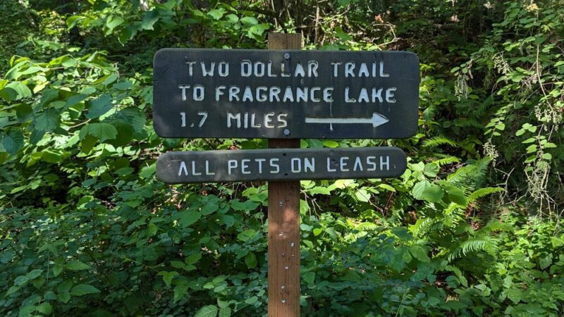 Two Dollar Trail Trailhead - Bellingham, WA