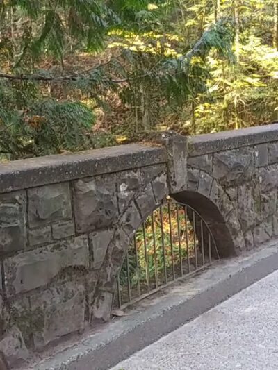 Whatcom Falls Park Stone Bridge - Bellingham, WA