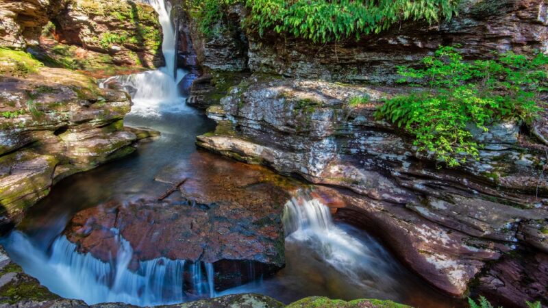 Adams Falls at Ricketts Glen - Benton, PA