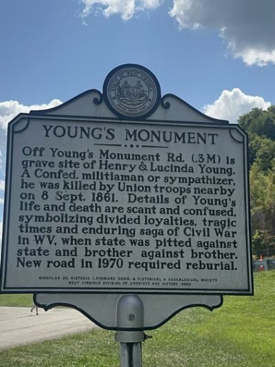 Young's Monument - Birch River, WV